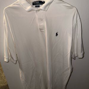 White Polo Ralph Lauren Shirt Men’s